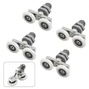 Shower Door Rollers 4 Pieces Shower Door Rollers Door Roller Aluminum Alloy