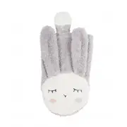 Kikadu - Wash Cloth - Rabbit - Silver Grey