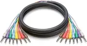 Hosa Balanced Snake 1/4 Inch TRS to Same Cable, 4 Meter