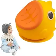 Silicone Dinosaur Snack Bowl, Spill-Proof Snack Cup with Suction Base, Food Container, Dishwasher and Microwave, Cute Kids Snacks Bowl for, Home, Travel, 3.94x4.53in