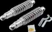 DS Chrome 13in Heavy Duty Premium Height Adj Shocks Dyna Super Glide Conv 99-00