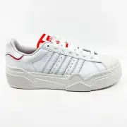 Adidas Originals Superstar Bonega 2B White Red Womens Leather Sneakers IG2395