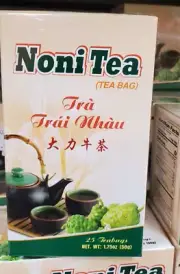 2 PACK NONI TEA BAG 25 TEA BAGS