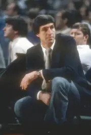 Head coach Jerry Sloan of the Chicago Bulls1980's Basketball photo 5