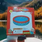 Cocomelon 40 Inch Inflatable Kids Pool Ages 2T+ Summertime Fun Toy Storage