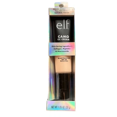 NIB e.l.f. Camo CC Cream Shade Fair 120N