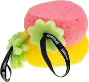 Beatifufu Lovely Sponge Body Bath Sponge Body Scrubber for Boys and Girls Women Random Color