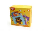 Tooky Toy - 6 IN 1 MINI ANIMAL WOODEN PUZZLE