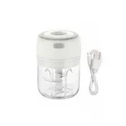 OZNALA 250ML Electric Garlic Food Chopper Vegetable Chopper Grinder Blender Crusher AU White