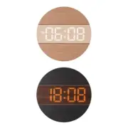 Clock Clear Face for Elegant Timekeeping Quiet Movement for Home Offices