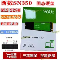 在飛比找Yahoo!奇摩拍賣優惠-sn350 綠盤 m.2 nvme 480g 960g 24