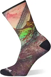 [Smartwool] Cycle Zero Cushion Mountain Print Crew Sock - Women's