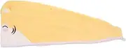 FOMIYES Lightweight Hair Drying Cap Soft Fleece Turban Towel for Wet Hair Travel