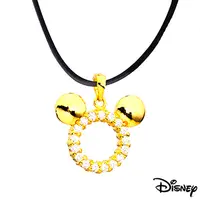 在飛比找PChome24h購物優惠-Disney迪士尼金飾 星光米奇黃金墜子 送項鍊