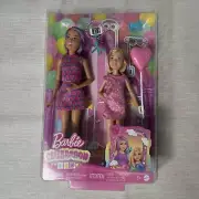 Barbie Celebration Fun Birthday Skipper and Stacie Doll 2-Pack NEW