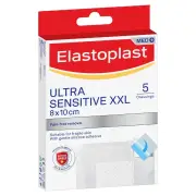 Elastoplast Ultra Sensitive XXL (8cm X 10cm) X 5