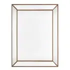NEW Cafe Lighting Zeta Wall Mirror Large Antique Gold