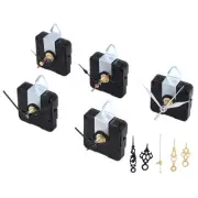5 Pcs Clock Movement Mechanism Parts Silence Quartz DIY Wall Clock with 79365