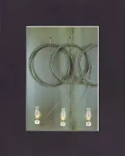 8X10" Matted Print Art Picture: Jannis Kounellis, Untitled