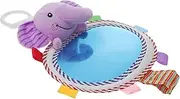 ERINGOGO Colorful Cognitive Mirror Safe and Cloth Material Comfortable Touch for Playtime Developmental Rearview Car Mirror for Backseat Fun