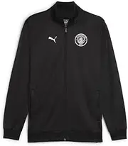 [PUMA] Men's Soccer Manchester City Year of The Dragon Jacket - Dragon Graphic, Comfort Fit, Made with Recycled Materia