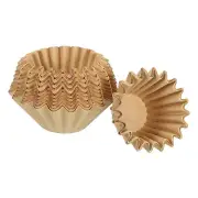 1-2 Cup Basket Coffee Filters Coffee Paper 6.1x1.8 Inch Drip Coffee Pack of 100