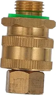Toyvian Quick Connect Brass Adapter for Pressure Washer Hose Female Fitting Durable High Pressure Connector for Sprayer and Outlet Pipes Versatile Hose End Sprayer Connector for Chemicals