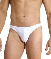 [Generic] Mens Swim Thong Sexy Swimwear Bikini Swimsuit Swimming Briefs String Bright Fabric