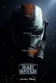The Bad Batch Final Season 3 Poster 27x40 DS Disney+ Original Star Wars Hunter
