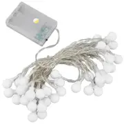 US 6M 40LED Globe String Light 2 Mode Waterproof Wedding Decorative String Light