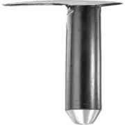 Rolling Head Pry Bar 12" Length 0.4" Rod Dia Carbon Steel Lady-Foot Leverage Bar