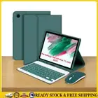 For Samsung Galaxy Tab A9 Plus 11 Inch BT Keyboard Case (Green With Mouse) .