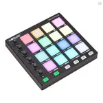 WORLDE USB 音樂軟件便攜式水平按鈕便攜式 MIDI PAD 6 生產記事本 6 個旋鈕生產軟件製造商 6 個產