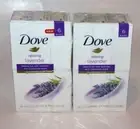 LOT (2) DOVE RELAXING LAVENDER BEAUTY BAR SOAP CHAMOMILE SCENT TOTAL 12 BARS