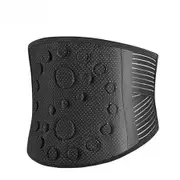 Self-Heating Lower Lumbar Support Belts Back Relax For Sciatica Scoliosis Herniated Disc Decompression Brace Color Black Size L