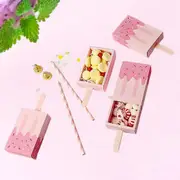 Pink Ice Cream Treat Boxes 10pk