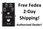 New Fender The Bends Compressor Guitar Effects Pedal