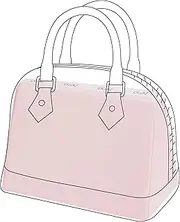 DGAZ Purse Pillow Insert for LV Alma bags, Memory Foam, Silky Pillow Shaper for Luxury Handbags(Alma PM,Pink)