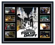 THE FAST AND THE FURIOUS TOKYO DRIFT SIGNED LIMITED EDITION FRAMED MEMORABILIA