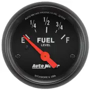Auto Meter Z-Series Fuel Level Gauge 2-1/16" Short Sweep Electric GM 0-90 ohms
