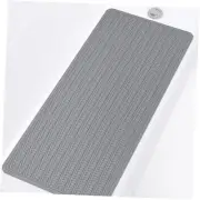 Bathtub Mat Non Slip, Extra Long Rubber Bath Mat 36" x 17" (Rectangular) Grey