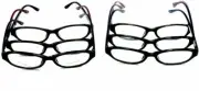 6 pairs FGX Reading Glasses ANGELA Pink, Purple, and Blue Combo Pack +1.50 NEW