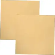 Brass Sheets Assortment H62 Metal Plate Set for Diy Projects Decorative Industrial