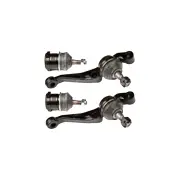 4 Pcs Trupro Lower+upper Ball Joints for CHRYSLER VALIANT CM POWER STEER 77-81