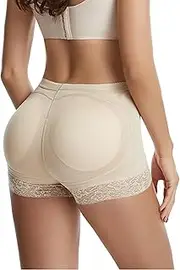 [SOLO ACTFIT] Panties Lift Butt Women Push Up Butt Enhancer Panties Shapewear with Seamless Filling Fajas Body Shaper Control Tummy Lift Butt Embellish Hip Panties Shapewear