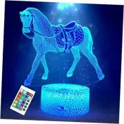 Horse Gifts Night Lights for Kids with Remote & Smart Touch Horse Lamp for