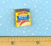 DOLLHOUSE MINIATURE Size Taco Shell Box