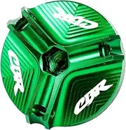 xinjiedianzi Compatible With CBR 650R CB750 CB500X CB500F CB650F CBR600RR CBR1000RR Motorcycle Filler Cap Filter Accessories(Green-CBR)