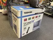 TOSHIBA 14” Flat CRT TV with DVD Player and Remote NEW IN BOX! Rare! MD14F11