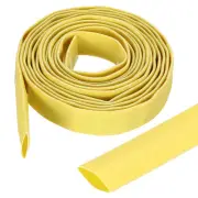 1/2 Inch 10ft Wire Heat Shrink Tubing 3:1 Heat Shrink Wrap Yellow